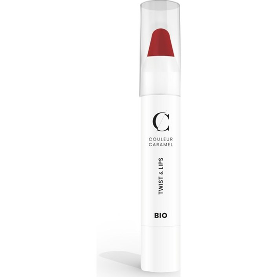 Couleur Caramel Twist & Lips Matt Red n°405