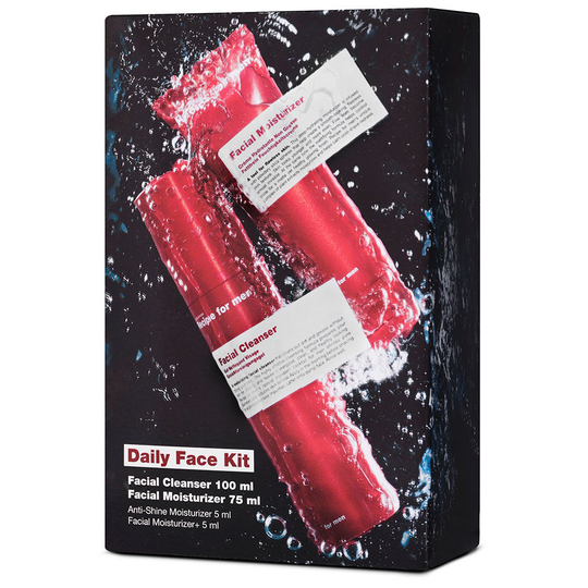 Daily Face Kit 2021, Recipe for men Ansikte