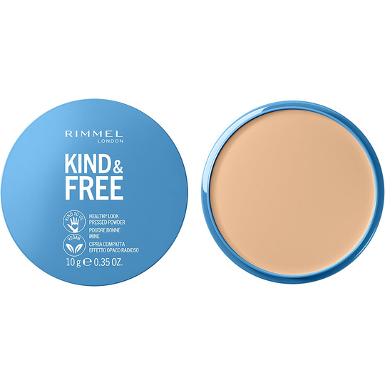 Kind & Free Pressed Powder 1 Translucent, Rimmel London Puder