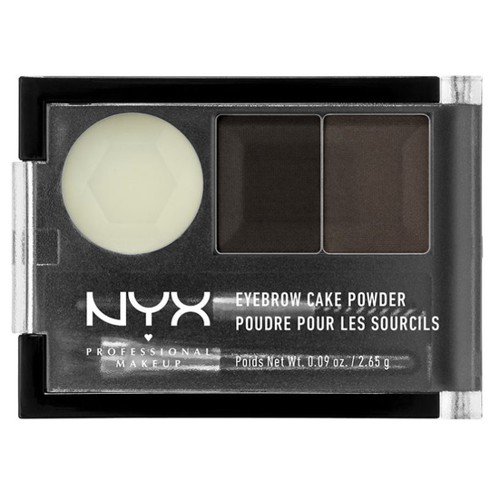 NYX Professional Makeup Eyebrow Cake Powder Black/ Gray