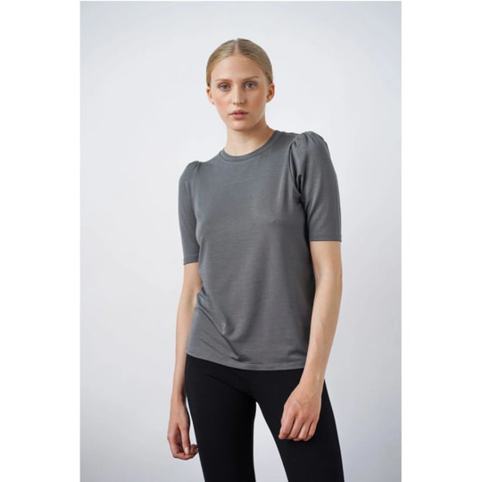 Tu Puff Top - Stone Blue