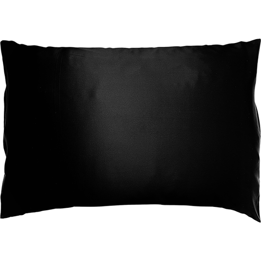 Soft Cloud Mulberry silk pillowcase 50x70 Black