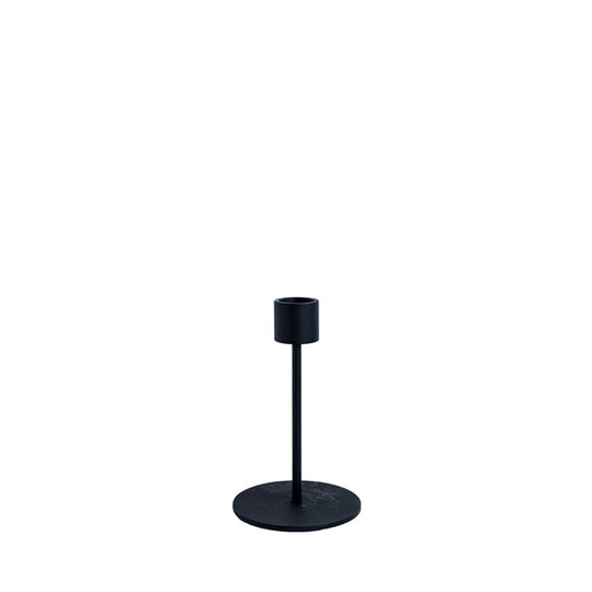Candlestick 13cm Black