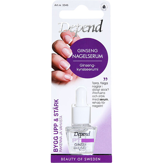 Ginseng Nail Serum, Depend Nagelband