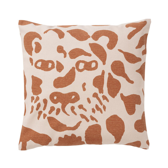 OTC kuddfodral 47x47cm cheetah brun