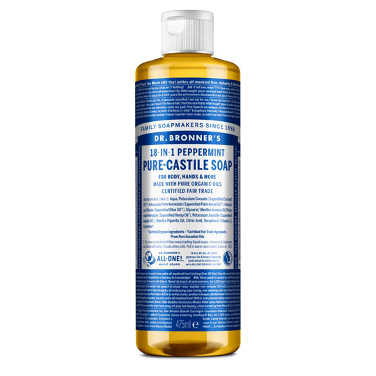Dr. Bronner's Peppermint Liquid Soap 475 ml