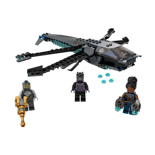 76186 Super Heroes Black Panthers drakflygare