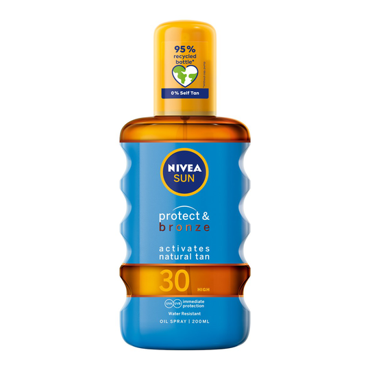 NIVEA Sun Tan Activating Protecting Oil SPF30 200 ml