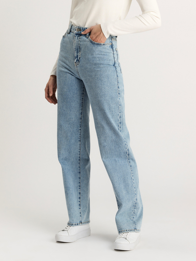 HANNA Vida high waist jeans med extra långa ben