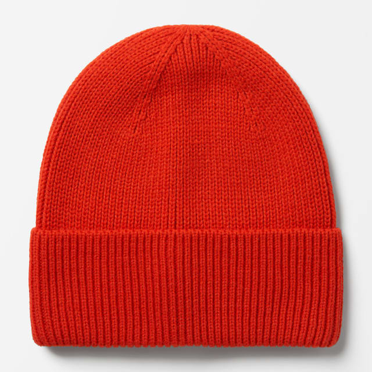 Ribbstickad beanie LO