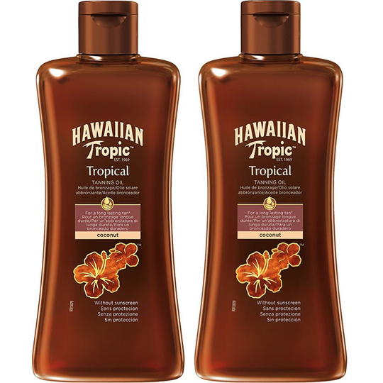 Tropical Tanning Oil Duo, Hawaiian Tropic Hudvård