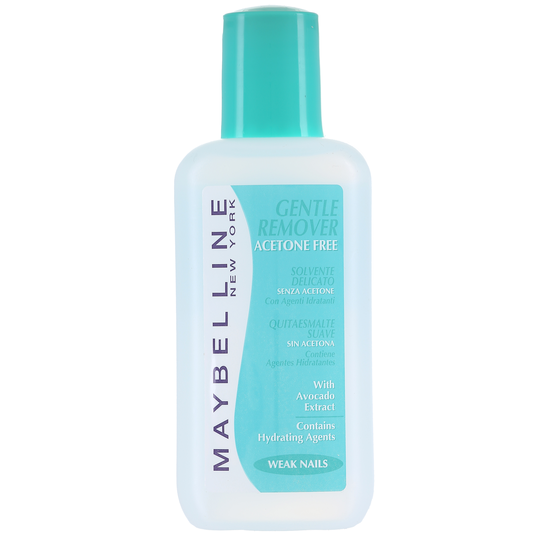 Maybelline New York Gentle Nail Polish Remover Acetone Free 125 ml
