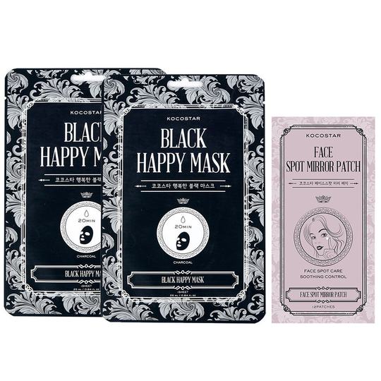 Charcoal Mask & Spot Patches, Kocostar Hudvård