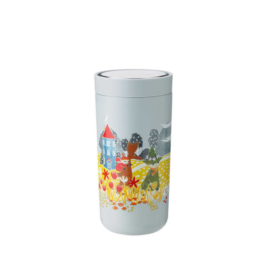 To Go Click termosmugg 0.4 l. - Mumin soft sky, Blue