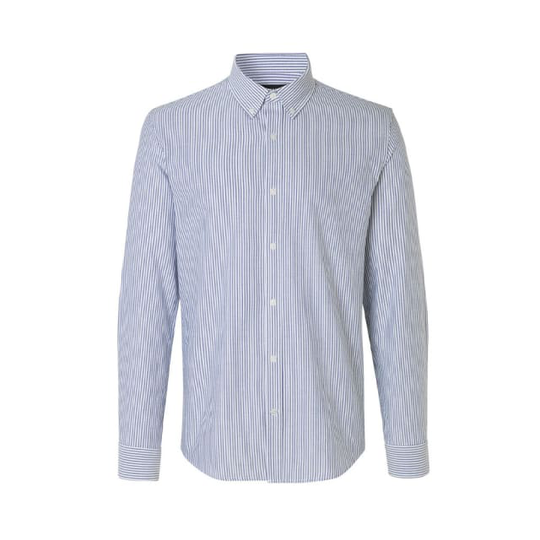 SAWSETT STRIPED OXFORD SHIRT