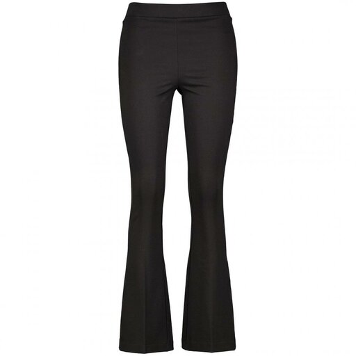 Lana Ecovero Flare Pants Black