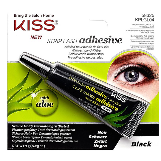 Kiss New Strap Lash Adhesive Black
