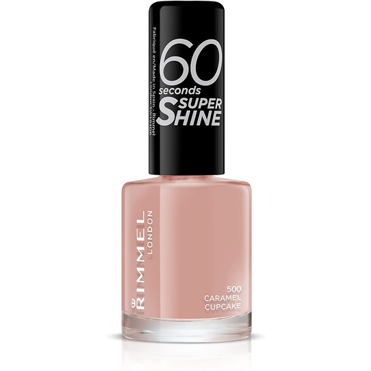 Rimmel 60 Second Nailpolish 500 Caramel Cupcake