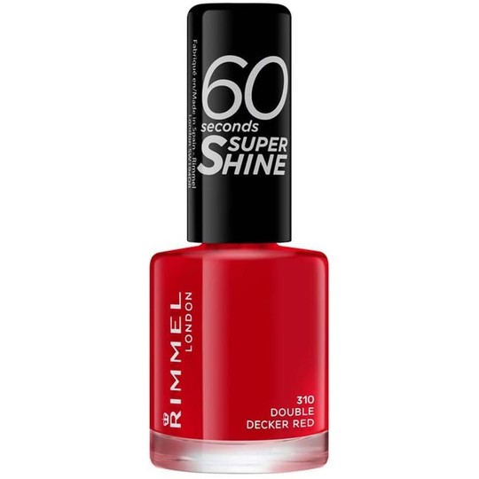 Rimmel 60 Second Nailpolish 310 Duble Decker Red