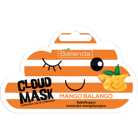 Bielenda CLOUD MASK energizing bubble mask Mango Balango 6 g