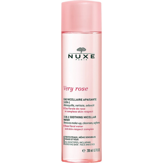 Very Rose 3-In-1 Soothing Micellar Water, 200 ml Nuxe Ansiktsvatten