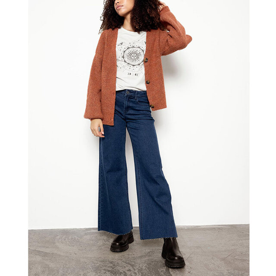 NLFNADEEN LS SHORT KNIT CARDIGAN