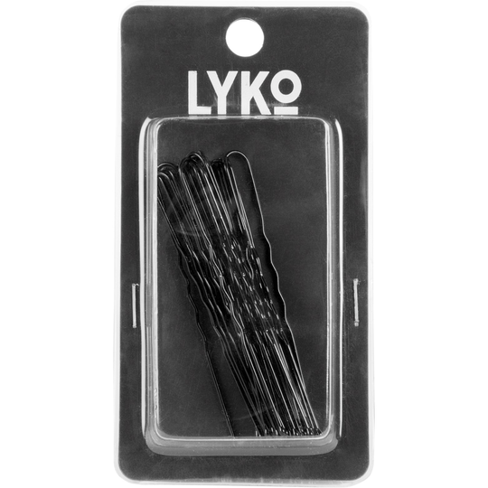 LYKO Hair Pins 20 Pcs Black