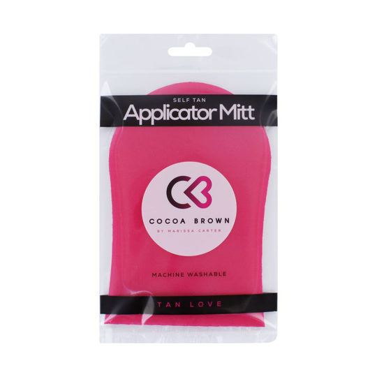 Cocoa Brown Pink Tanning Mitt 1 st