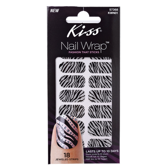 Kiss Nail Wrap Garter