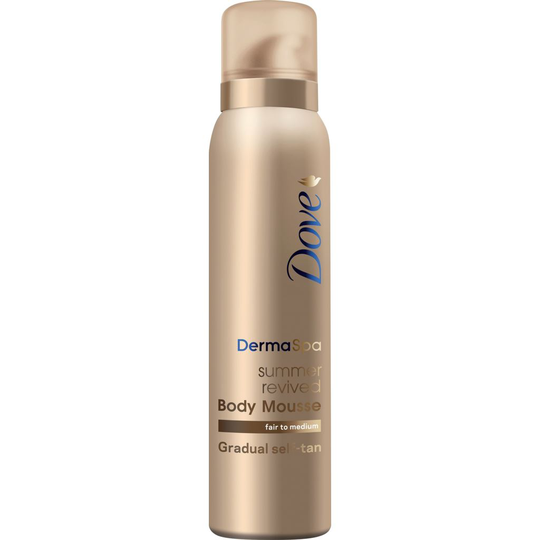 Dove Derma Spa Body Tanning Mousse Light-Medium 150 ml