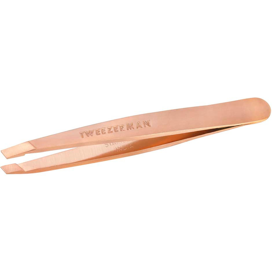 Mini Slant Tweezer Rose Gold, 18 g Tweezerman Pincett
