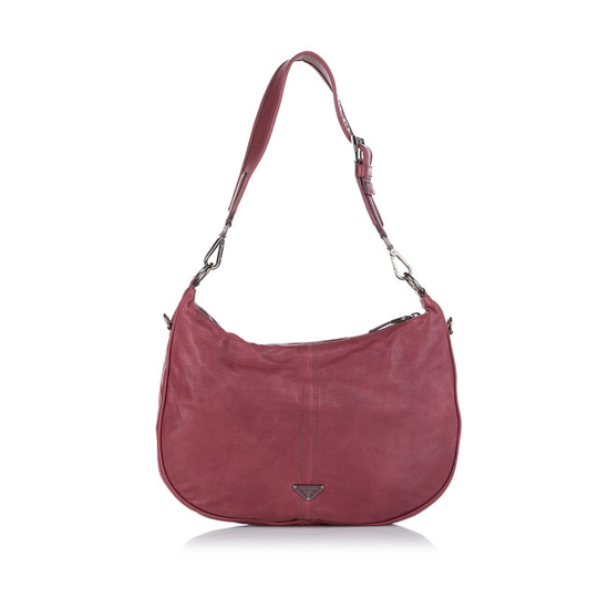 Prada Leather Hobo Bag