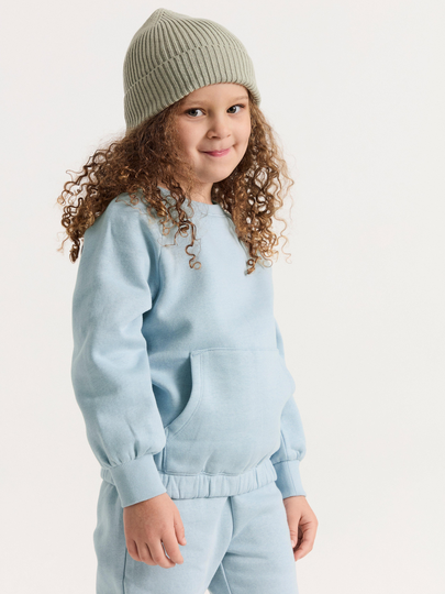 Oversized sweatshirt med borstad insida
