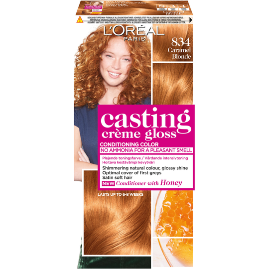 Loreal Paris Casting Crème Gloss 834 Caramel Blonde