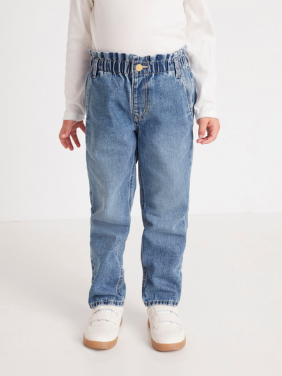 TILDE Avsmalnande high waist jeans