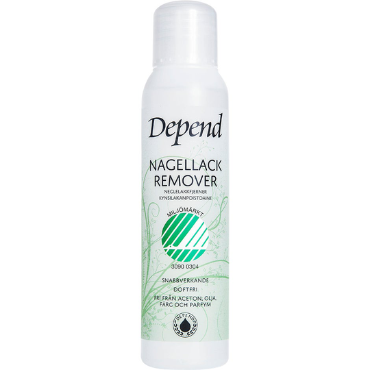 Depend Ecolabelled Svanen Remover, 100 ml Depend Nagellacksborttagning