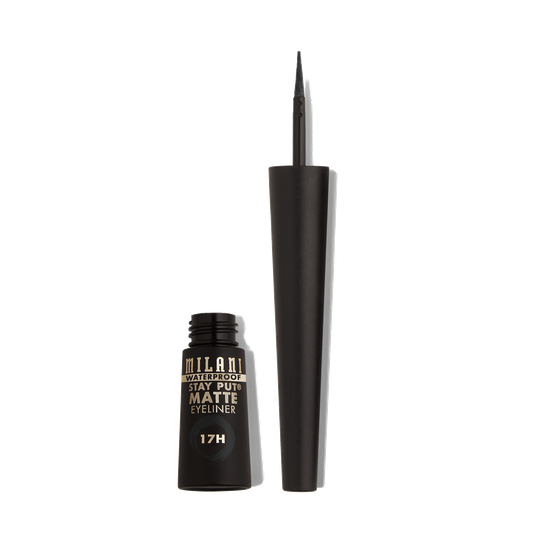 Milani Stay Put Matte Liquid Eyeliner Waterproof Black
