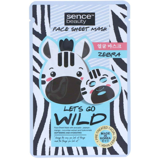 Sencebeauty Animal Face Sheet Mask 25 ml