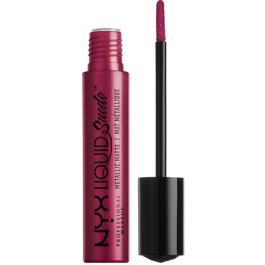 NYX PROFESSIONAL MAKEUP Liquid Suede Metallic Matte Pure Society