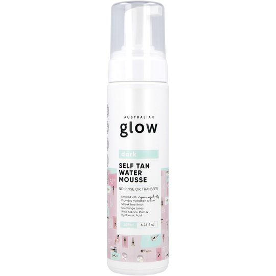 Australian Glow Hydrating Self-Tan Water Mousse with Kakadu Plum 200