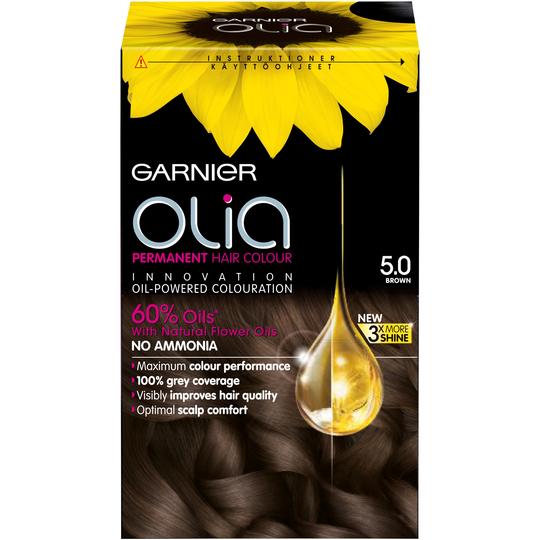 Garnier Olia Hårfärg 5.0 Brun
