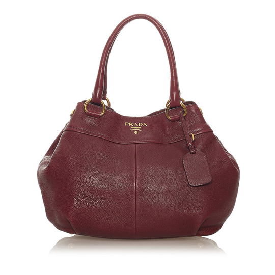 Prada Leather Tote Bag