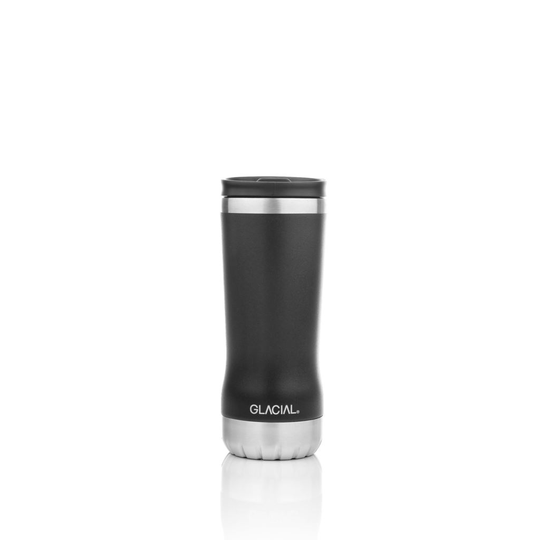 GLACIAL Matte Black Termos 350 ml