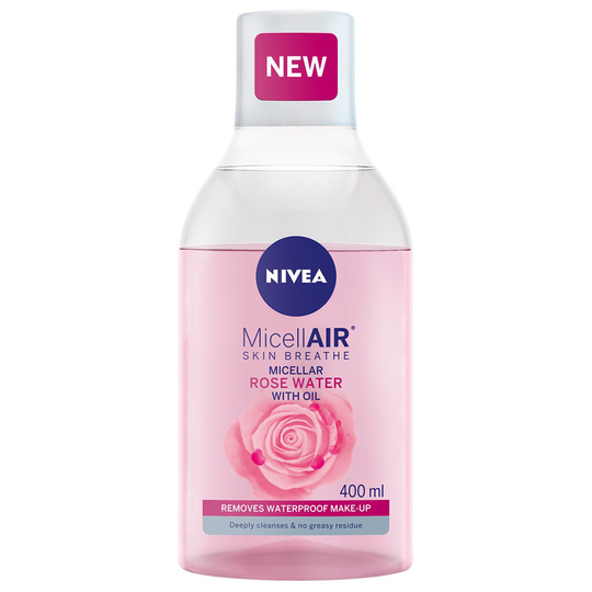 Rose Care Micellar Organic Rose Water & Oil, 400 ml Nivea Ansiktsvatten