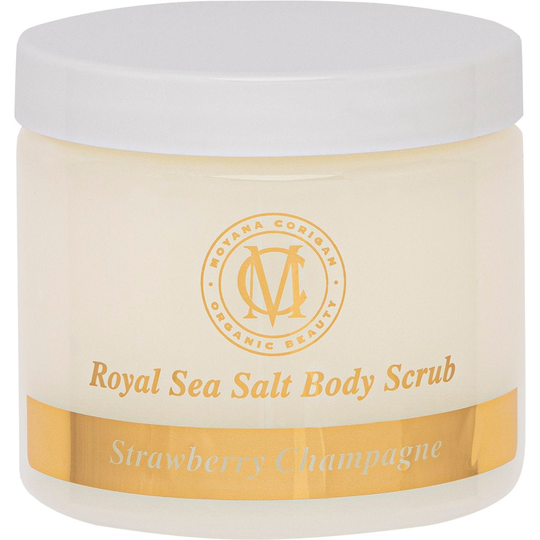 Moyana Corigan Royal Sea Salt Body Scrub Strawberry Champagne 275 g