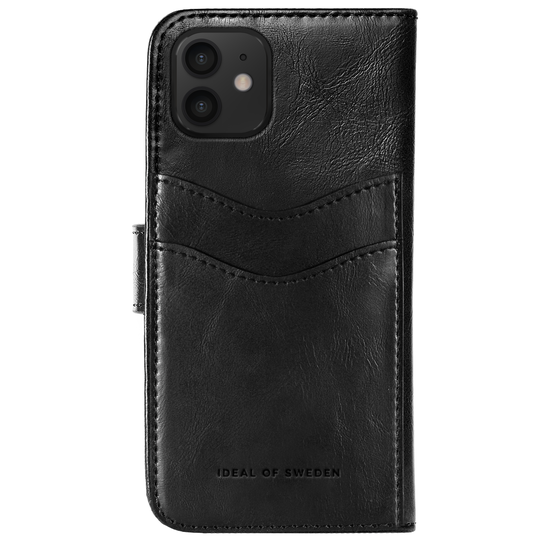 iDeal of Sweden iPhone 12 Mini Magnet Wallet+ Black