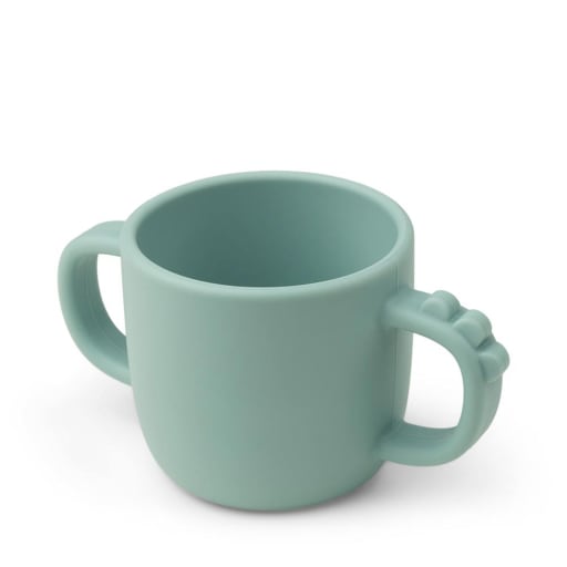 Peekaboo 2-handle cup Croco Blue