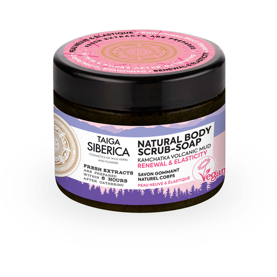 Natura Siberica Taiga Siberica Natural Body Scrub-Soap Renewal & Elast