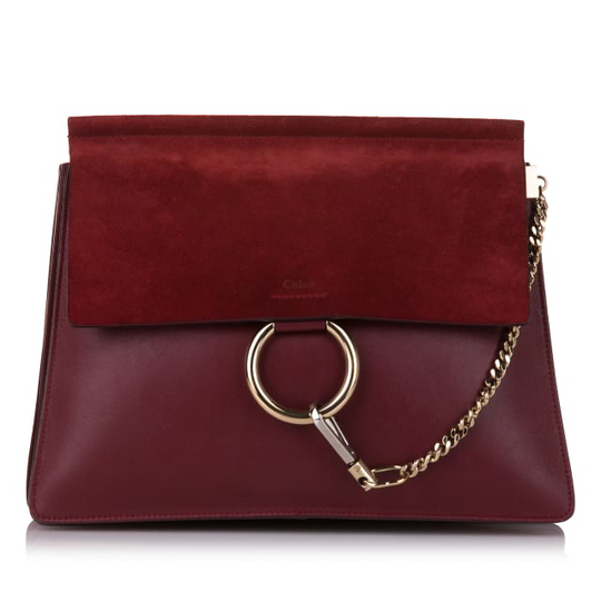 Chloe Faye Leather Crossbody Bag