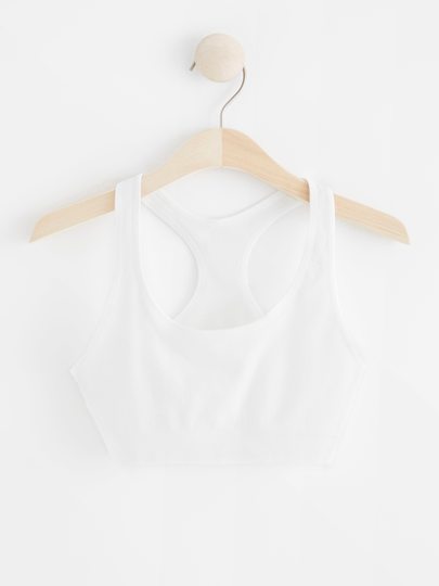 Seamless ribbad soft bh